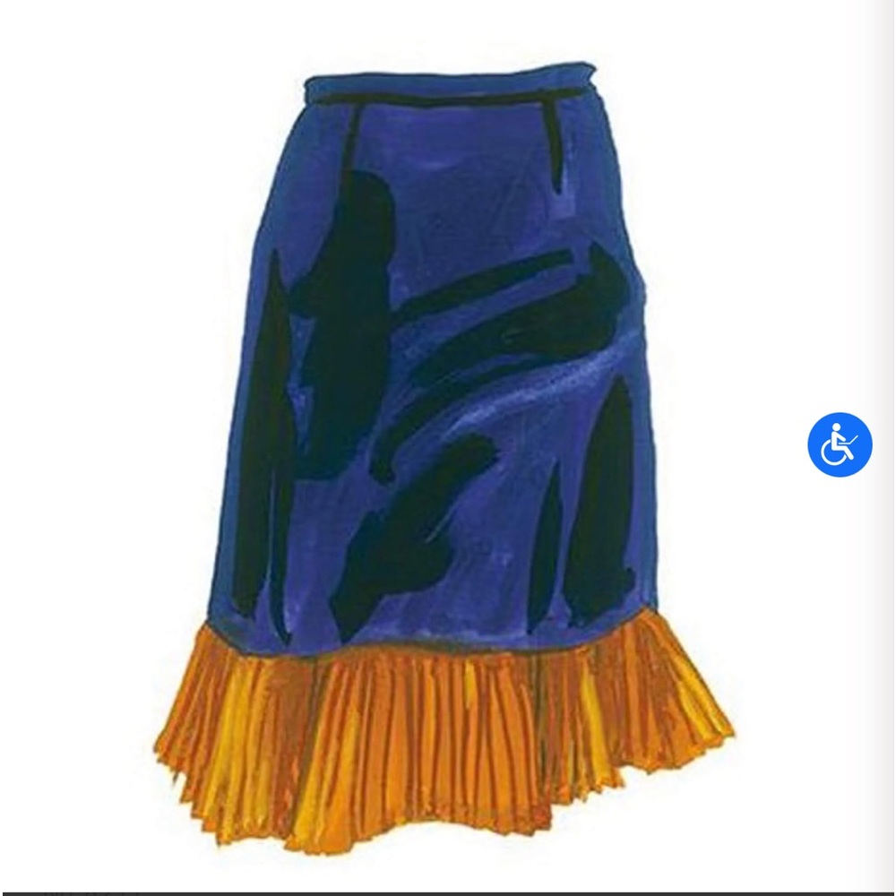 J.Peterman NWT Silk Blend Skirt size 10